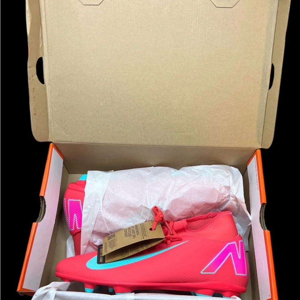 Size 11- Nike Superfly 10 Club FG/MG Soccer Cleats Men's Ember Glow FQ8314-800‎